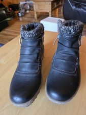 Pavers of relife Women's Black Ankl Boots Size 3 Eu 36 Brand New no tag nobox