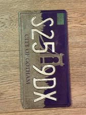 The Batman 2022 Number Plate