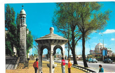 postcard - southampton - the pilgrim fathers and the mary rogers memorials