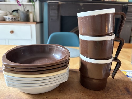 Vintage 1970s picnic set - vintage,