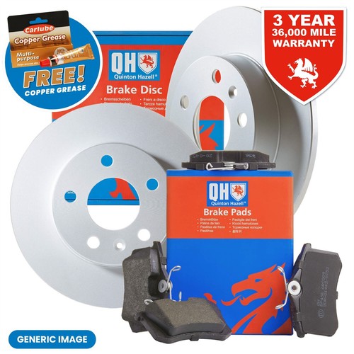 Rear brake discs - rear, pads