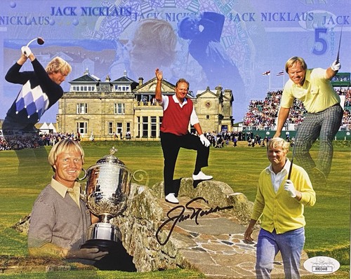 Jack nicklaus signed old - nicklaus,
