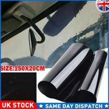 Black Car Sun Visor Strip Tint