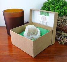 Natural Angel White Aura Geode