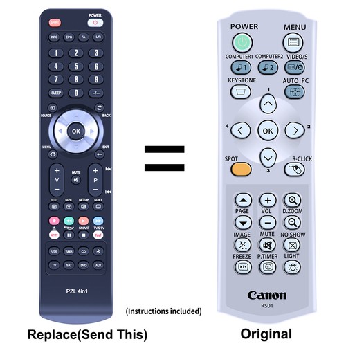 New replace remote control - remote, for
