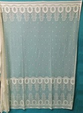 Ivory lace shower curtain - ivory,