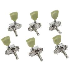 Guitar Tuners For Gibson Style Metal Right 6pcs Parts Accessories 3R+3L Deluxe
