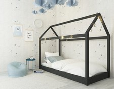 Dream Kids Wooden House Bed -