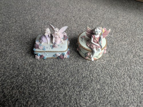 Fairy trinket boxes - trinket, (