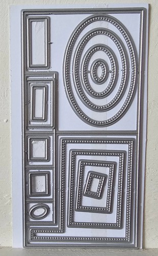 Mini side stepper shaped card - mini,