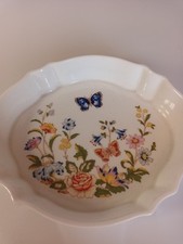 Vintage Aynsley Fine Bone China "Cottage Garden" Oval Pin/Trinket Dish