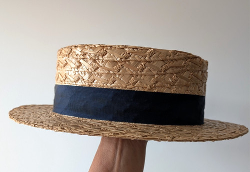 Vintage olney headwear straw - vintage,