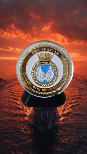 43mm hms spartan 24k plated - hms,