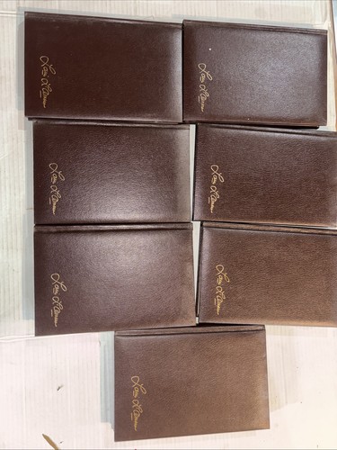 Bantam leatherette books - leatherette,