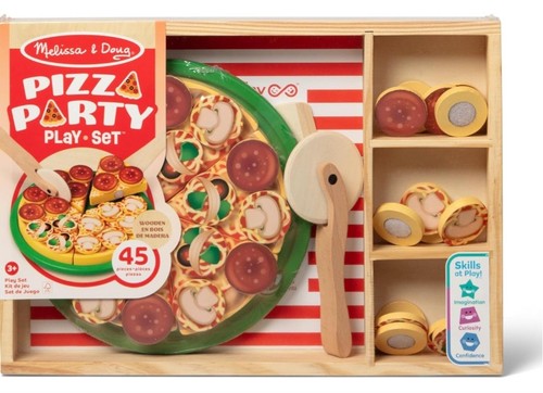 Melissa doug wooden pizza - doug,