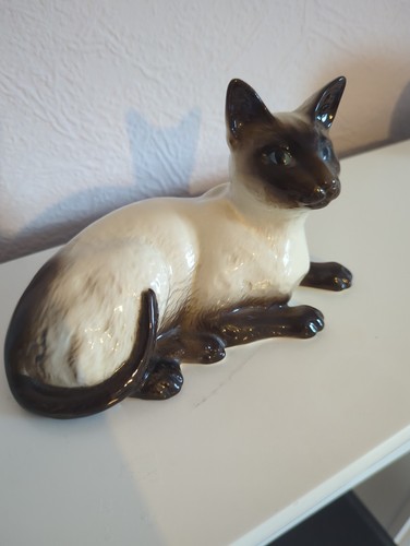 Rare siamese cat figurine - siamese,