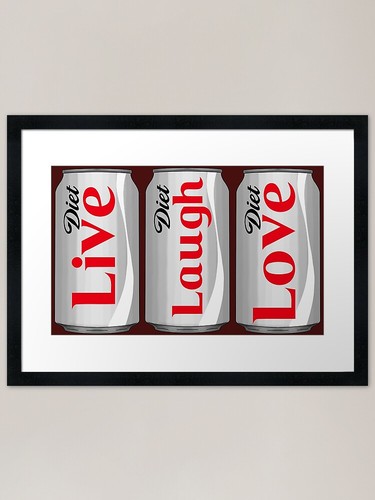 Diet coke live laugh love - coke,