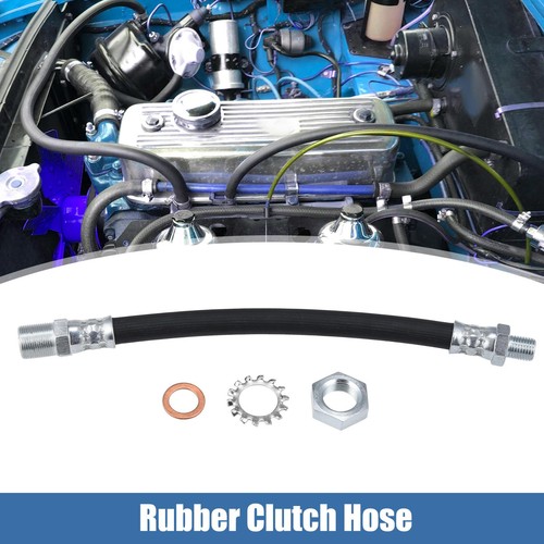 Flexible rubber clutch hose - flexible,