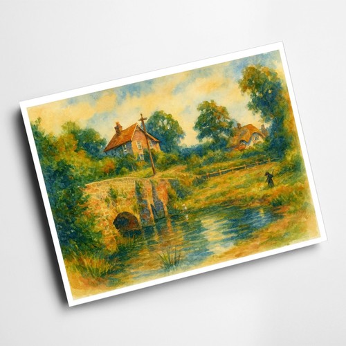 Print the bridge elstead - a6,