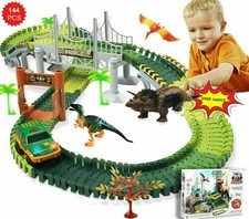 144Pcs Dinosaur Toy Flexible