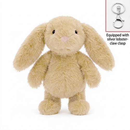 15cm cute bunny plush pendant - cute,