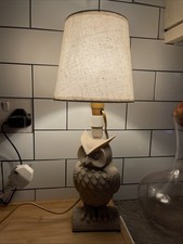 Gorgeous 3D Printed Owl Lamp With Shade