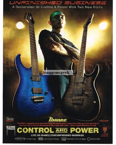 2009 ibanez rga electric - ibanez,