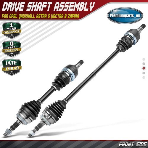 Drive shaft front - 2x, for