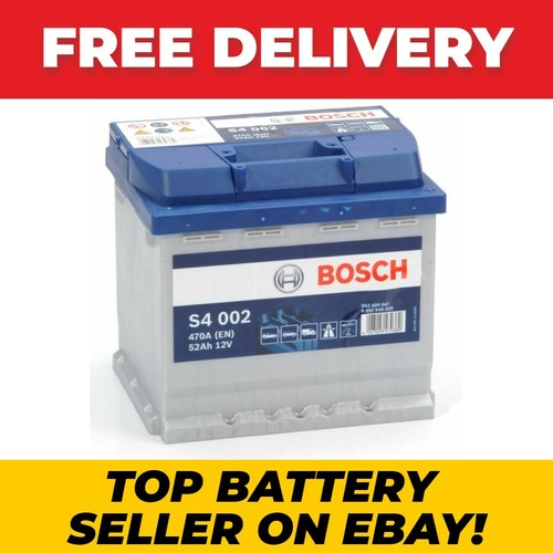 002 bosch car battery - car, 12v