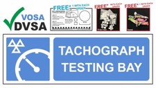 TACHOGRAPH TESTING BAY. MOT