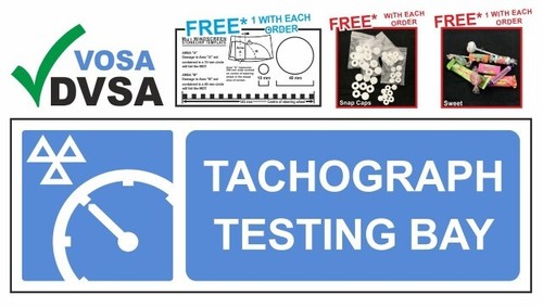 Tachograph testing bay - testing, bay.