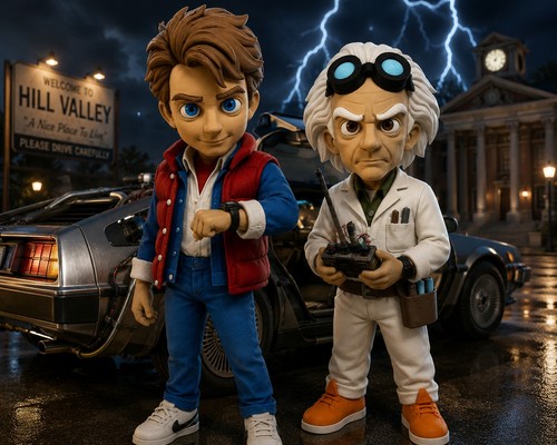 Back the future vinyl - to,
