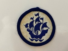 Vintage Blue Peter Patch Badge