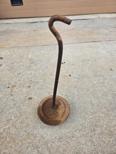 Vintage cast iron platform - vintage,