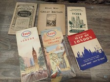 Job Lot Bundle Vintage UK Maps