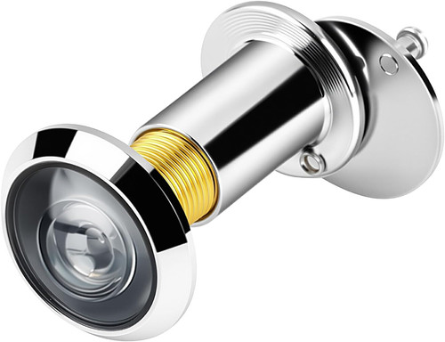 Chrome door viewer peephole - viewer,