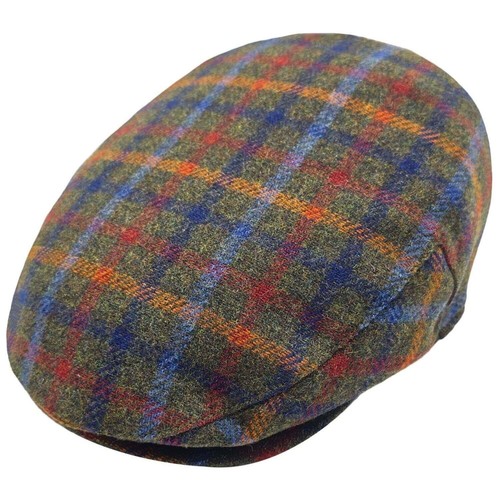 Tweed flat cap 100 wool - flat,