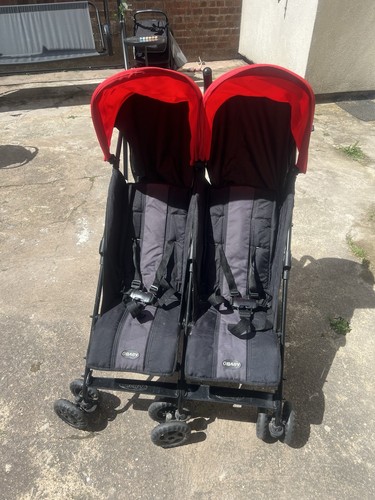 Double pushchair side - double,