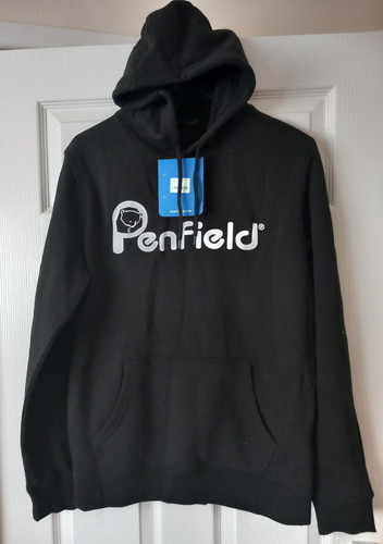 Penfield black hooded long - penfield,