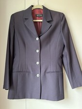 Vintage Women's 90s Pure New Wool Jacket Pearl Buttons