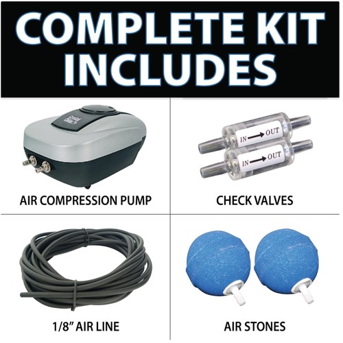 Pondair aeration kit quiet - aeration,