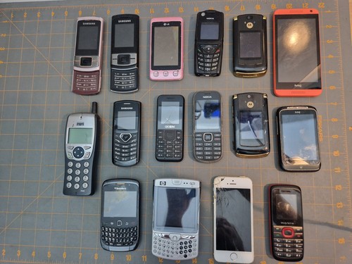 Vintage mobile phone job lot - vintage,