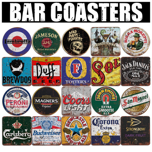 Coasters set home pub - 2,