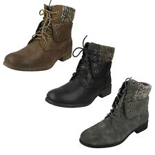 Ladies F50613 Lace Up Winter
