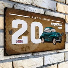 Morris Minor House Number