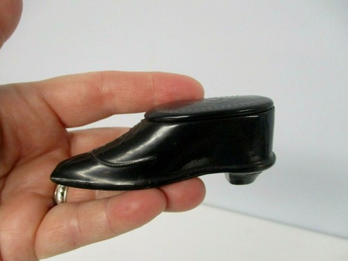 Shoe snuff box sterling - shoe, w