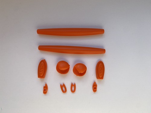 Polarlens orange rubber - orange,