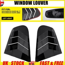 Gloss black rear side - 2x,