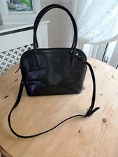 Black Leather Handag/crossbody. Made By Lloyd Baker London. Vgc