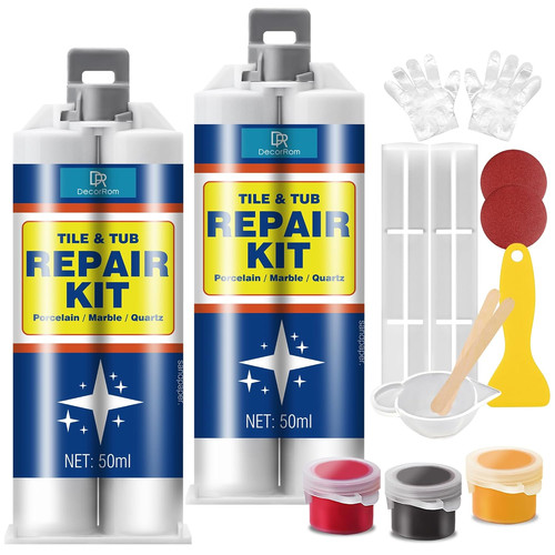 Tile repair kit - -, tray
